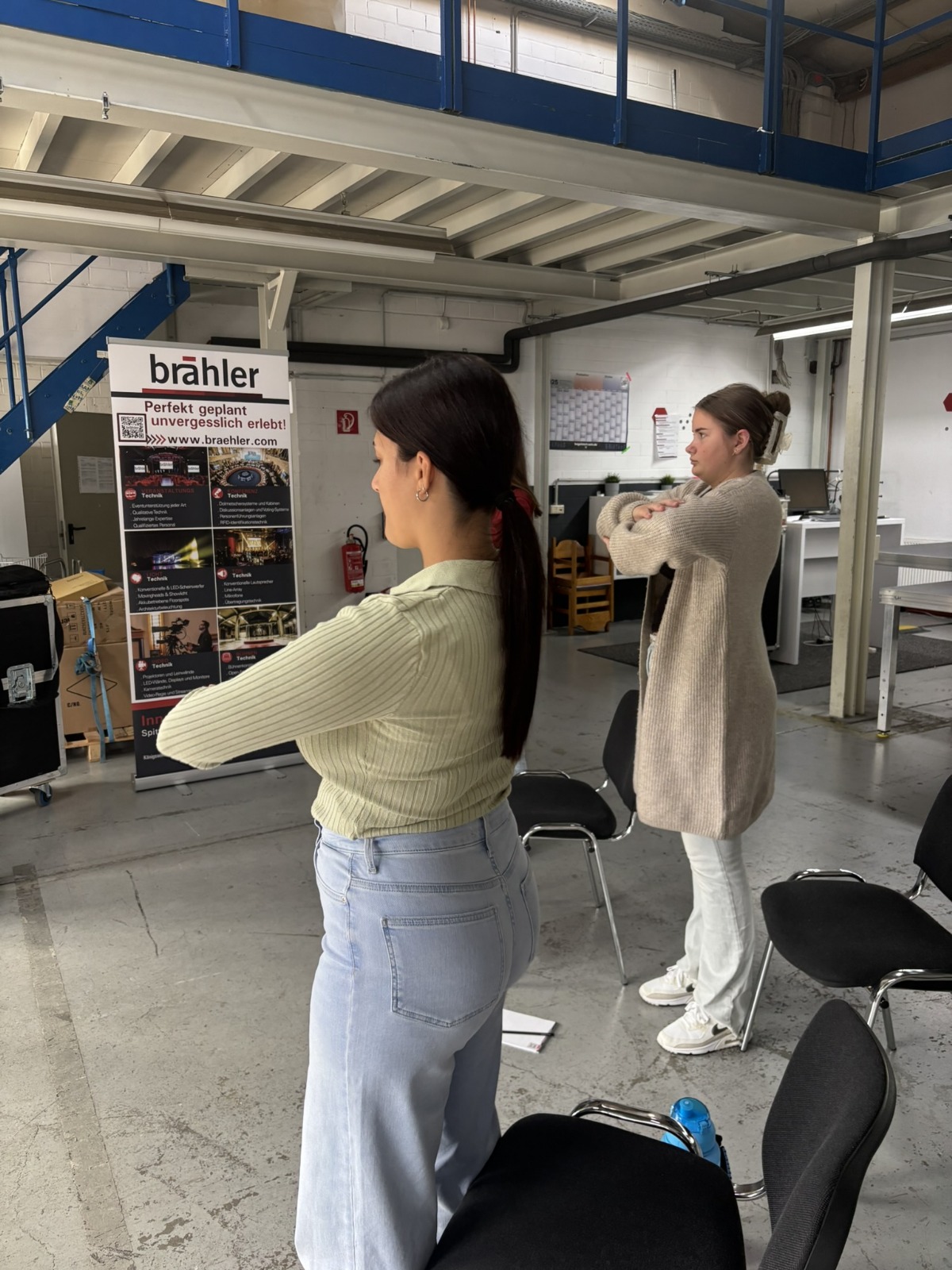 Ergonomietag, Bewegung, Brähler, Konferenztechnik, Bürostuhl